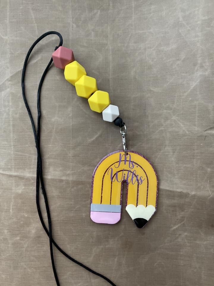 Custom Pencil Shaped Lanyard
